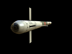 roketsan cirit 3 missile 3D Модель