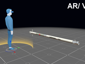 roketsan cirit 3 missile 3D Модель