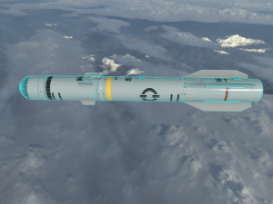 brimstone missile Modelo 3D