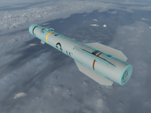 brimstone missile Modelo 3D