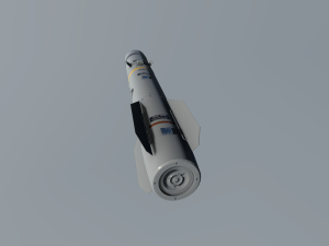 brimstone missile Modelo 3D