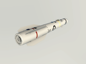 brimstone missile Modelo 3D