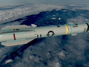 brimstone missile Modelo 3D