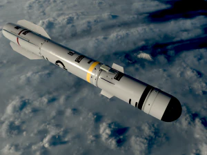 сірка ракета 3D Модель