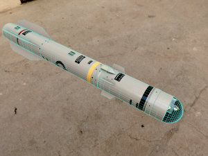 brimstone missile Modelo 3D