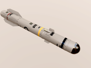 brimstone missile Modelo 3D