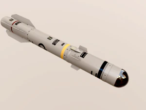 сірка ракета 3D Модель