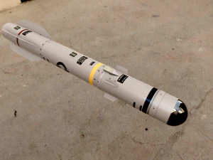 сірка ракета 3D Модель