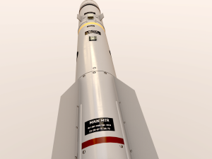 brimstone missile Modelo 3D