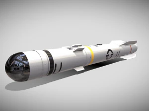 сірка ракета 3D Модель