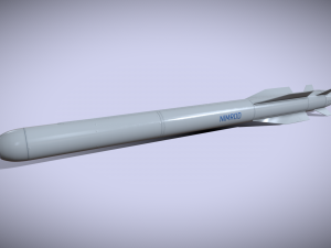 nimrod anti tank missile 3D Модель