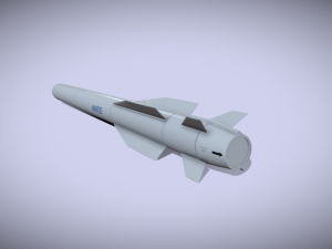 nimrod anti tank missile 3D Модель