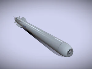 nimrod anti tank missile 3D Model