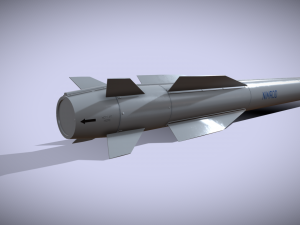 nimrod anti tank missile 3D Модель