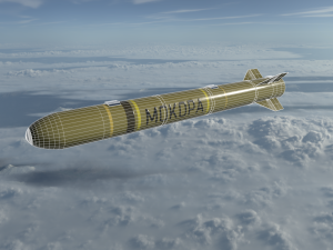 mokopa anti-tank missile Modèle 3D