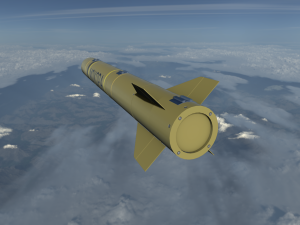 mokopa anti-tank missile Modèle 3D