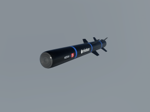mizrak-u anti-tank missile Modèle 3D