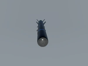 mizrak-u anti-tank missile 3D Model