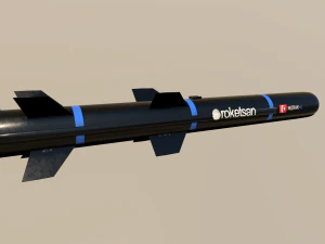 mizrak-u anti-tank missile 3D Model