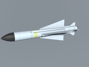 matra 530 air to air missile Model 3D