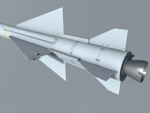 matra 530 air to air missile Model 3D