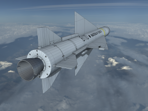 matra 530 air to air missile Model 3D