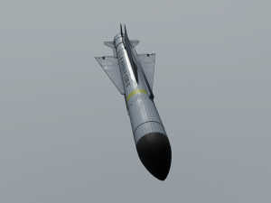 matra 530 air to air missile Model 3D
