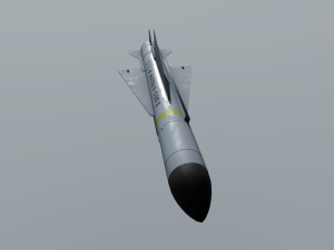matra 530 air to air missile Model 3D