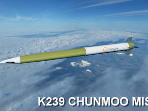 k239 chunmoo missile 3D-Modell