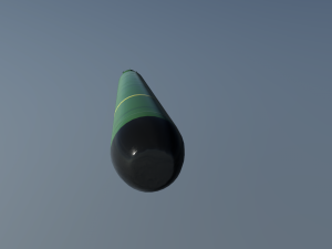 mk-48 adcap torpedo Modelo 3D