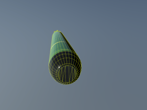 mk-48 adcap torpedo Modelo 3D