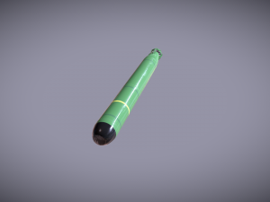 mk-48 adcap torpedo Modelo 3D