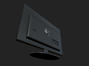 futuristic display monitor Model 3D