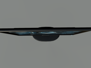 futuristic display monitor Model 3D