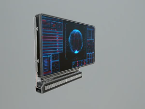 sci-fi display panel 3D Model