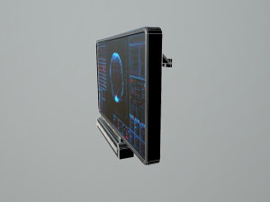 sci-fi display panel 3D Model