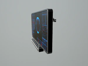sci-fi display panel 3D Model
