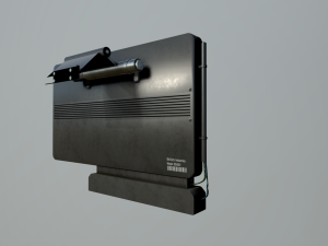sci-fi display panel 3D Model