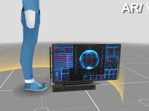 sci-fi display panel 3D Model