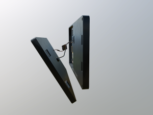 damaged sci-fi display scanner Modelo 3D
