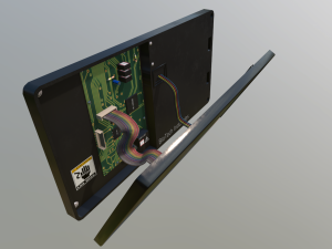 damaged sci-fi display scanner Modelo 3D