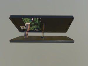 damaged sci-fi display scanner Modelo 3D