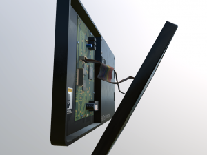 damaged sci-fi display scanner Modelo 3D