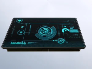 破損したSFディスプレイスキャナー 3Dモデル