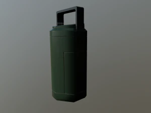sci fi containment flask 3D Model