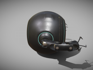 sci-fi repair drone Modèle 3D