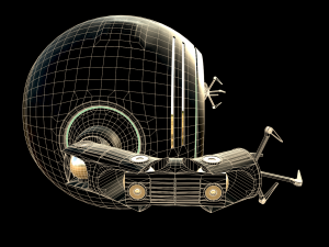 sci-fi repair drone Modèle 3D