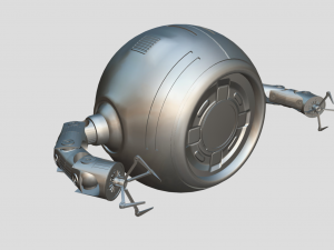 sci-fi repair drone Modèle 3D