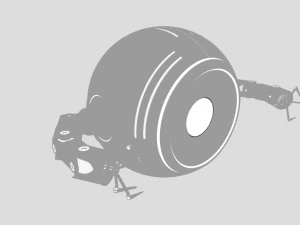 sci-fi repair drone 3D Model