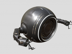 sci-fi repair drone Modèle 3D